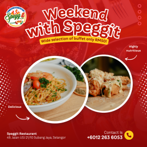 Weekend Buffet @ Speggit (16 Dec 2023)