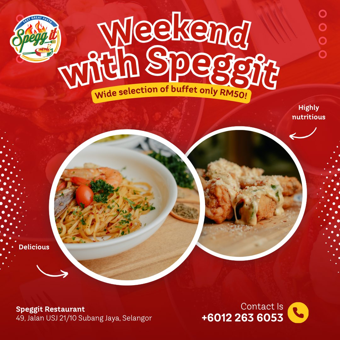 Weekend Buffet @ Speggit (9 Dec 2023)